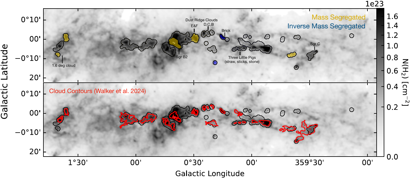 Mass Segregation in the CMZoom Survey