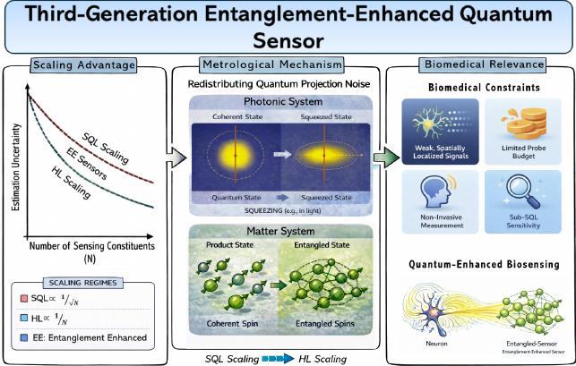 Four Generations of Quantum Biomedical Sensors