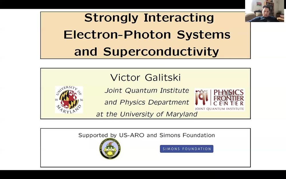 Strongly-Correlated Electron-Photon Systems
