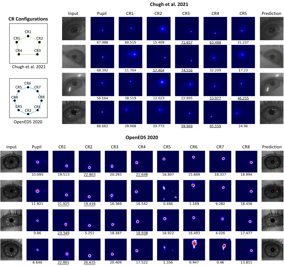 LEyes: A Lightweight Framework for Deep Learning-Based Eye Tracking
  using Synthetic Eye Images
