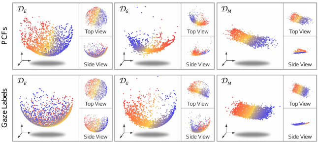 PCFGaze: Physics-Consistent Feature for Appearance-based Gaze Estimation