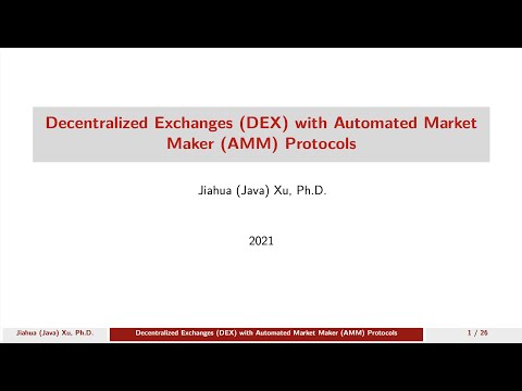 SoK: Decentralized Exchanges (DEX) with Automated Market Maker (AMM) Protocols