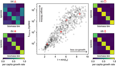 Minimizing co-growth as a broad predictor of community robustness