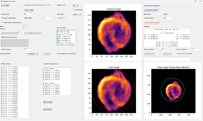 Multipole Functions for Image Analysis II: Equal Area Weighting and Application to Supernova Remnant Images
