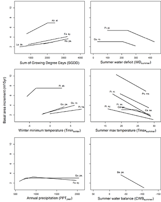 An efficient hyperbolic equation for modelling environmental constraints in ecology