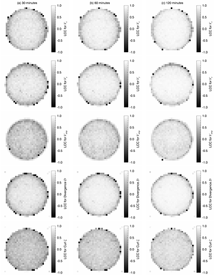 Application of the coherent structure tracking to solar Doppler maps to determine horizontal velocity fields at the Sun's surface