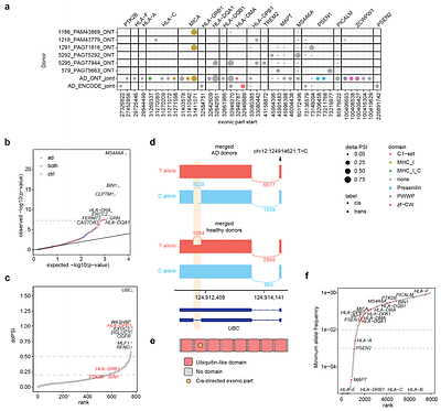 Long-read RNA-seq demarcates cis- and trans-directed alternative RNA splicing