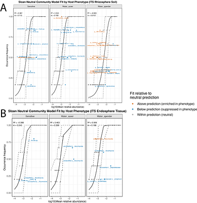 Drought-tolerant phenotypes associated with patterns of deterministic microbiome assembly across peanut genotypes