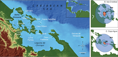Geomorphic evolution of a Caribbean biological hotspot