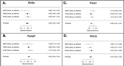 Effect of Chronic Stress on Whole Blood Transcriptome: A Meta-Analysis of Publicly Available Datasets from Rodent Models