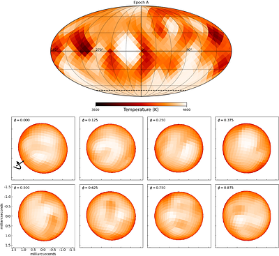 Interferometric Images of the Starspot Evolution of $ζ$ Andromedae