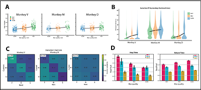 Temporal Structure of Reward Availability and Sensory Uncertainty Modulate Allocation Dynamics in Naturalistic Foraging