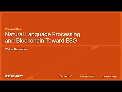 Evolution of ESG-focused DLT Research: An NLP Analysis of the Literature