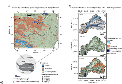 Tibetan terrestrial and aquatic ecosystems collapsed with cryosphere loss inferred from sedimentary ancient metagenomics
