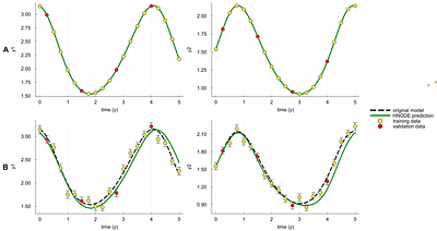 Robust parameter estimation and identifiability analysis with Hybrid Neural Ordinary Differential Equations in Computational Biology