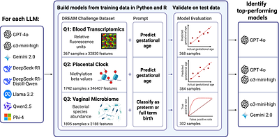 Benchmarking Large Language Models for Predictive Modeling in Biomedical Research With a Focus on Reproductive Health