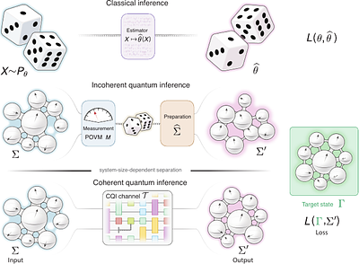An Exponential Sample-Complexity Advantage for Coherent Quantum Inference