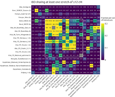 Ancient human genomes from the Altai region reveal population continuity and shifts in the 4th-12th centuries
