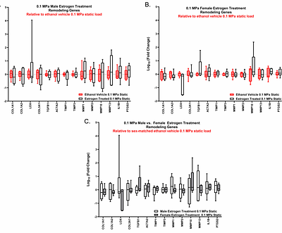Female Anterior Cruciate Ligaments Exhibit a Muted Mechanobiological Response to Mechanical Loading