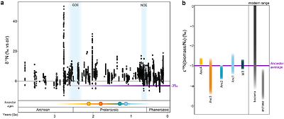 Persistent nitrogenase isotope signatures over two billion years of engineered evolution
