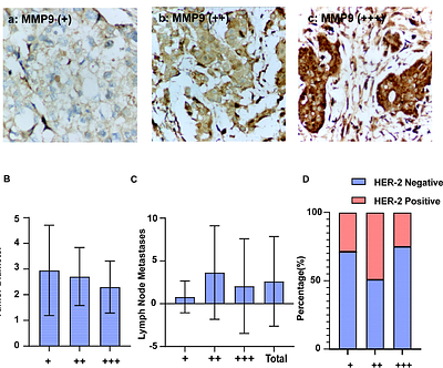 Circulating tumor cell heterogeneity and MMP9 expression in clinical correlation with breast cancer
