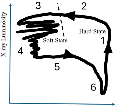A Synchronized Spin Model for Black-Hole Accretion Systems