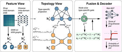 BiGAT-Fusion: Node-Wise Gated Bidirectional Graph Attention for Drug Repurposing