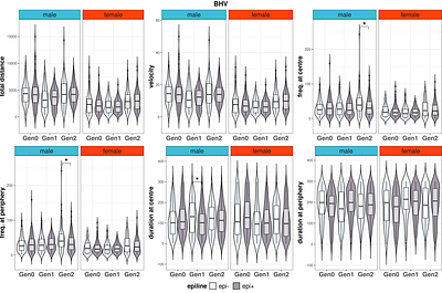 Transgenerational transmission of an environmental modification in quails: changes in phenotypic variance components across three generations