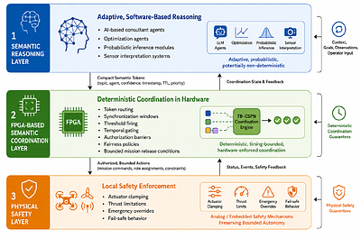 Hardware-Enforced Semantic Coordination for Safety-Critical Real-Time Autonomous Systems