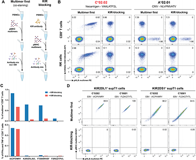 KIR Expression Defines a Transcriptionally Distinct CD8+ T-cell Population that Confounds Antigen-Specific T-cell Detection