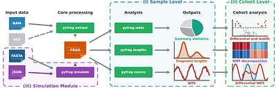 pyfraglib: An integrated cfDNA fragmentomics platform