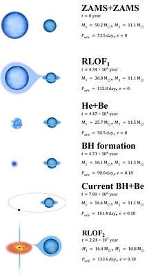 A Be star-black hole binary with a wide orbit from LAMOST time-domain
  survey