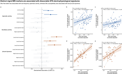 Distinct nigral and brainstem pathology markers map onto separable subthalamic electrophysiological signatures in Parkinson's disease