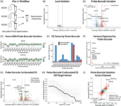 Sample barcoding-associated technical variation in probe-based single-cell RNA sequencing