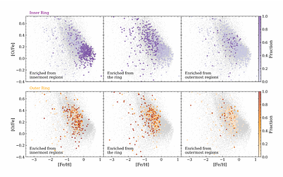 Reconstructing chemical enrichment pathways in disc galaxies: A phylogenetic approach