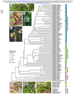Patterns of host plant use by monarch butterflies revealed through annotation of more than 35,000 community science records