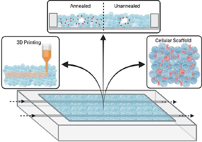 Integrating Microchannels and Flows into 3D Printable Granular Hydrogel Matrices