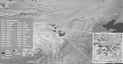 Disentangling complex language contact and admixture in the broad Gansu-Qinghai region