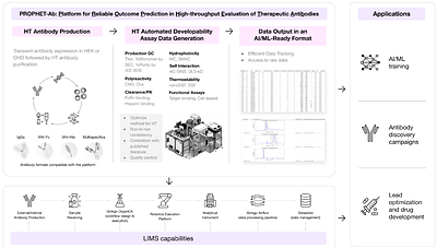 A high-throughput platform for biophysical antibody developability assessment to enable AI/ML model training