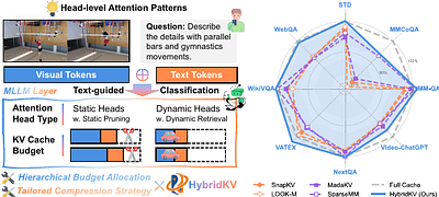 HybridKV: Hybrid KV Cache Compression for Efficient Multimodal Large Language Model Inference