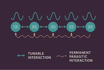 Mitigating many-body quantum crosstalk with tensor-network robust control