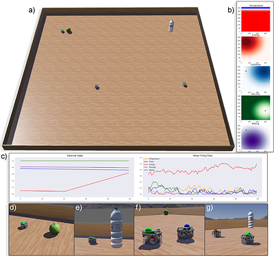 Biomimetic self-regulation in intrinsically motivated robots