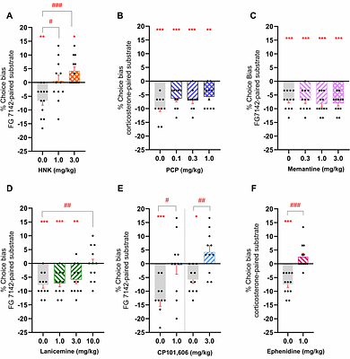 Modulation of negative affective biases in male rats may predict the rapid and sustained antidepressant effects of different NMDA antagonists