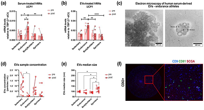 miR-196a-5p and miR-342-3p mediate skeletal muscle and thermogenic adipose tissue crosstalk through extracellular vesicles