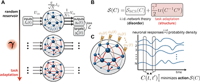 Structure, disorder, and dynamics in task-trained recurrent neural circuits