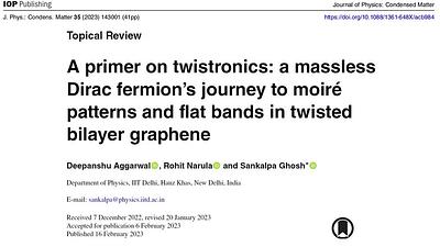 A primer on twistronics: A massless Dirac fermion's journey to moiré patterns and flat bands in twisted bilayer graphene