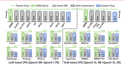 DOPD: Dual On-policy Distillation