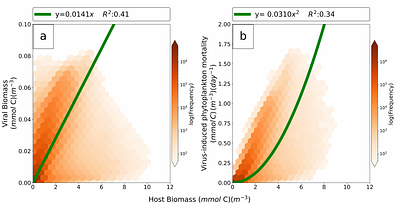 Implicit representation of viruses fails to capture impacts of virus-induced mortality in global marine ecosystem models