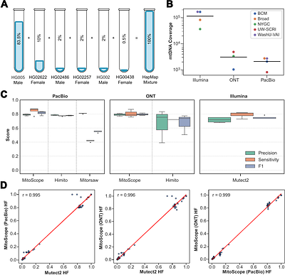 Long-read MitoScope reveals tissue-resolved somatic mitochondrial variation and landscape of nuclear-embedded mitochondrial sequences