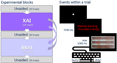 The benefits and costs of explainable artificial intelligence in visual
  quality control: Evidence from fault detection performance and eye movements